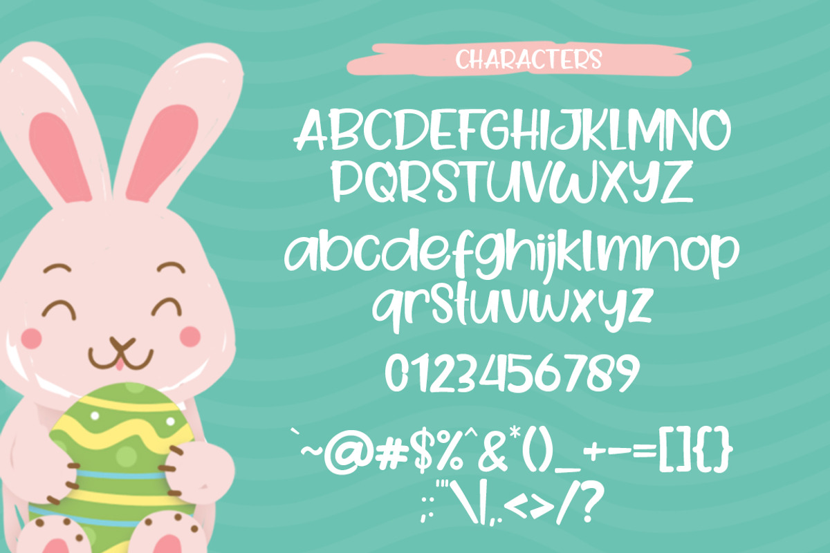 Goo Easter Font preview 4