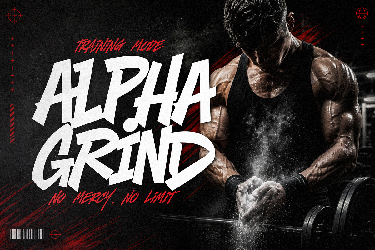 Black Crush – Aggressive Font, a Font by figuree studio (Photo 8 of 10)