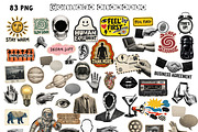 Analog Collage Kit Paper Scrapbook, an Object Graphic by DreamoraArt (Thumbnail 2 of 10)