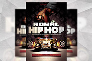 Royal Hip Hop - Flyer Template, a Flyer Template by Flyermarket (Thumbnail 1 of 3)