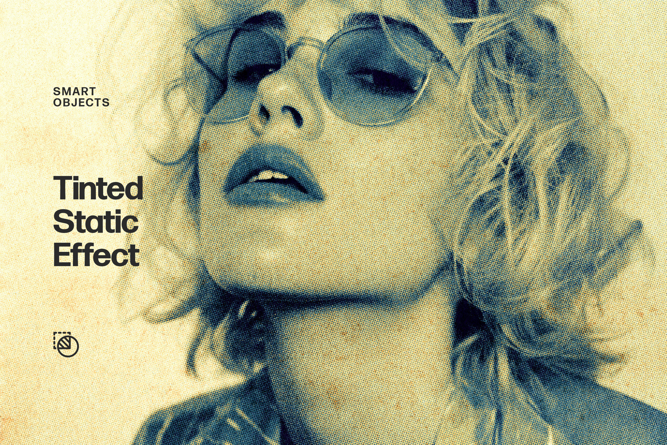 Halftone Tinted Static Photo Effect, a Layer Style Add-On by Design Squad