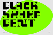 GUSSET Display modular font, a Font by Viktor Pesotsky | Fonts (Thumbnail 4 of 16)