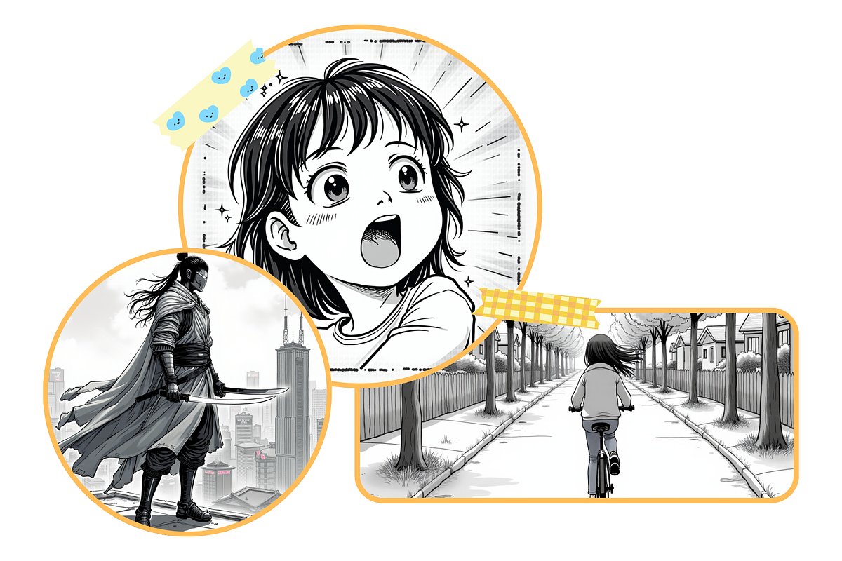 Manga Comic Essential Brushes, a Brush Add-On by Cozy Brushery (Photo 5 of 8)