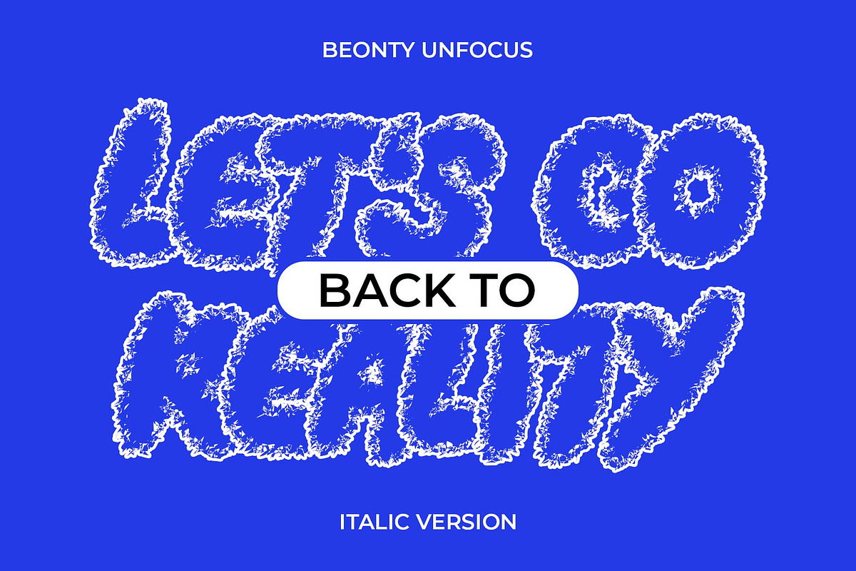 Beonty Unfocus, a Sans Serif Font by Craft Supply Co. (Photo 3 of 8)