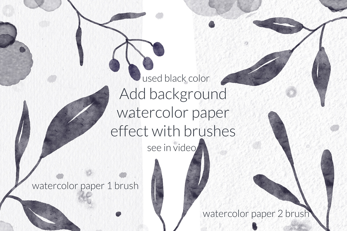 Watercolor Procreate bundle, a Brush Add-On by Let's Art (Photo 6 of 14)