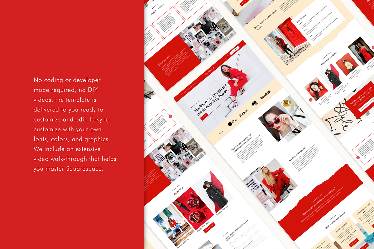 Squarespace Template: Electra, a Squarespace Template by Applet Studio (Photo 5 of 5)