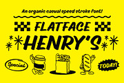Flatface Henry's, a Handwritten Font by Flatface (Thumbnail 3 of 7)