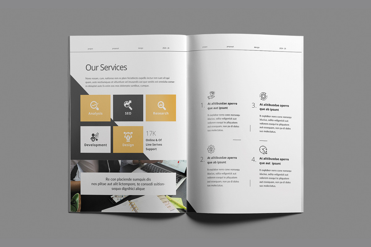 Project Proposal Brochure Template preview 6