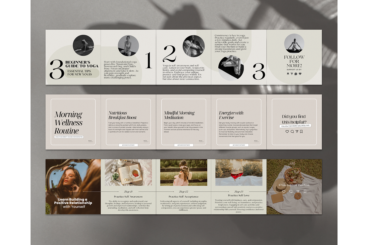 Health & Wellness Instagram - Canva, a Social Media Template by TheTemplateTopia (Photo 10 of 10)