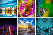 20 Pixelated Backgrounds, a Texture Graphic by Carlos Fernando (Thumbnail 6 of 7)
