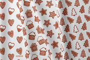 Gingerbread cookies, a Pattern Graphic by Baranovska (Thumbnail 4 of 6)