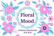 Spring flowers collection!, a Texture Illustration by Great Glebsby (Thumbnail 1 of 8)