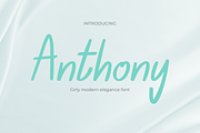 Anthony, a Serif Font by Pinisi ART (Thumbnail 1 of 10)