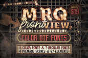 Marquee Front View - Color Fonts, a Font by TVartworks (Thumbnail 1 of 12)