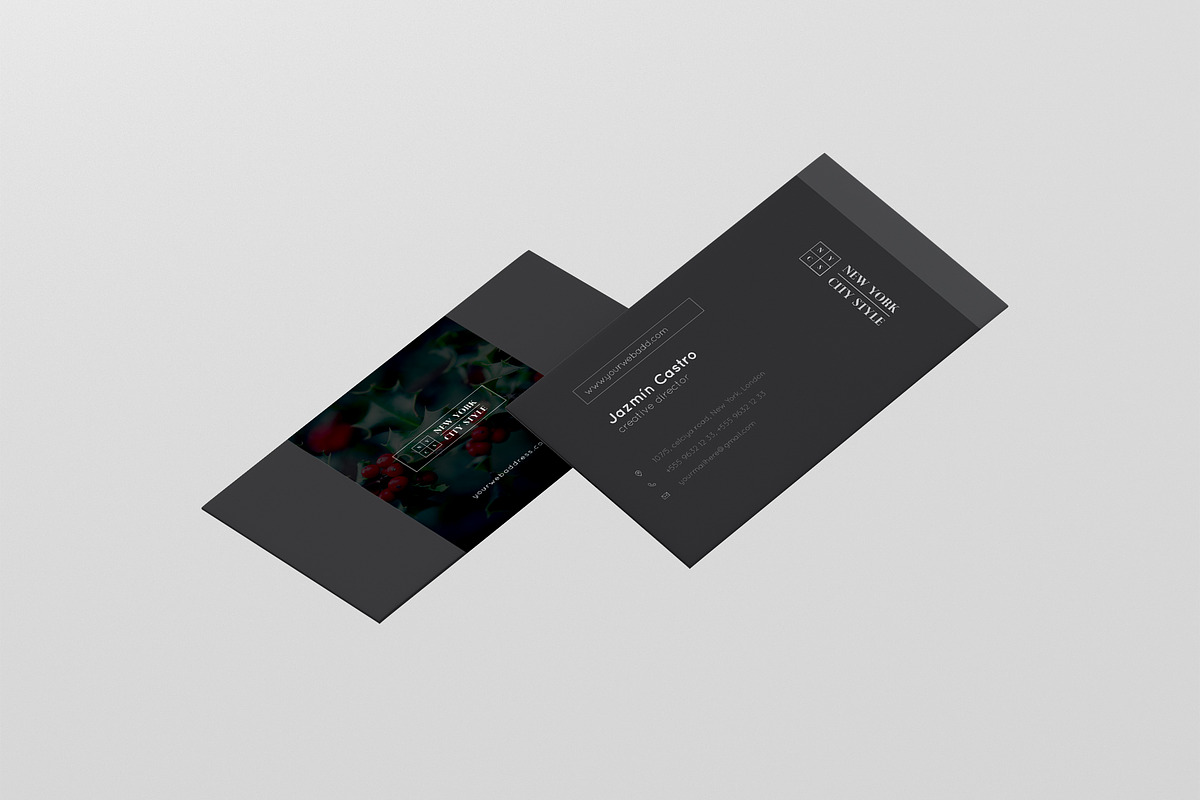 Business Card, a Business Card Template by ZAAS (Photo 6 of 12)