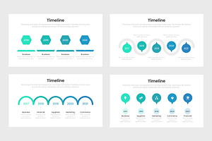 Timeline Infographics Template