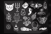 Witch Magic Procreate Stamp Brushes, a Brush Add-On by MakeMyPlaceDesign (Thumbnail 2 of 2)