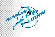 Stylized Running Man, a Healthcare Illustration by Infinity Creativity (Thumbnail 1 of 4)