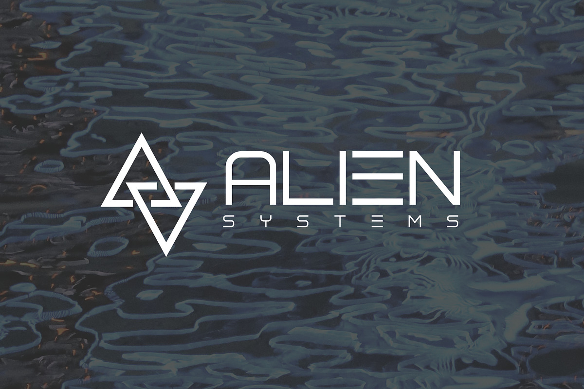 Alien / Geometric logo templates, a Branding & Logo Template by Aurum Creative (Photo 3 of 4)