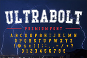 Ultra Bolt, a Sans Serif Font by Limited.studio (Thumbnail 1 of 5)