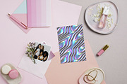 Shine Holographic Photoshop Patterns, a Palette Add-On by Kseniya-Omega (Thumbnail 2 of 4)