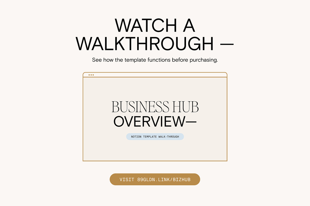 All-in-One Notion Biz Hub - Team, a Templates & Theme by 89 Golden Blvd (Photo 6 of 6)
