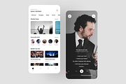 Melody - Music Play App UI Kit, an UI Kit Template by iDoodle Studio (Thumbnail 3 of 4)