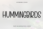 HUMMINGBIRDS, a Serif Font by InermediaSTUDIO (Thumbnail 1 of 9)