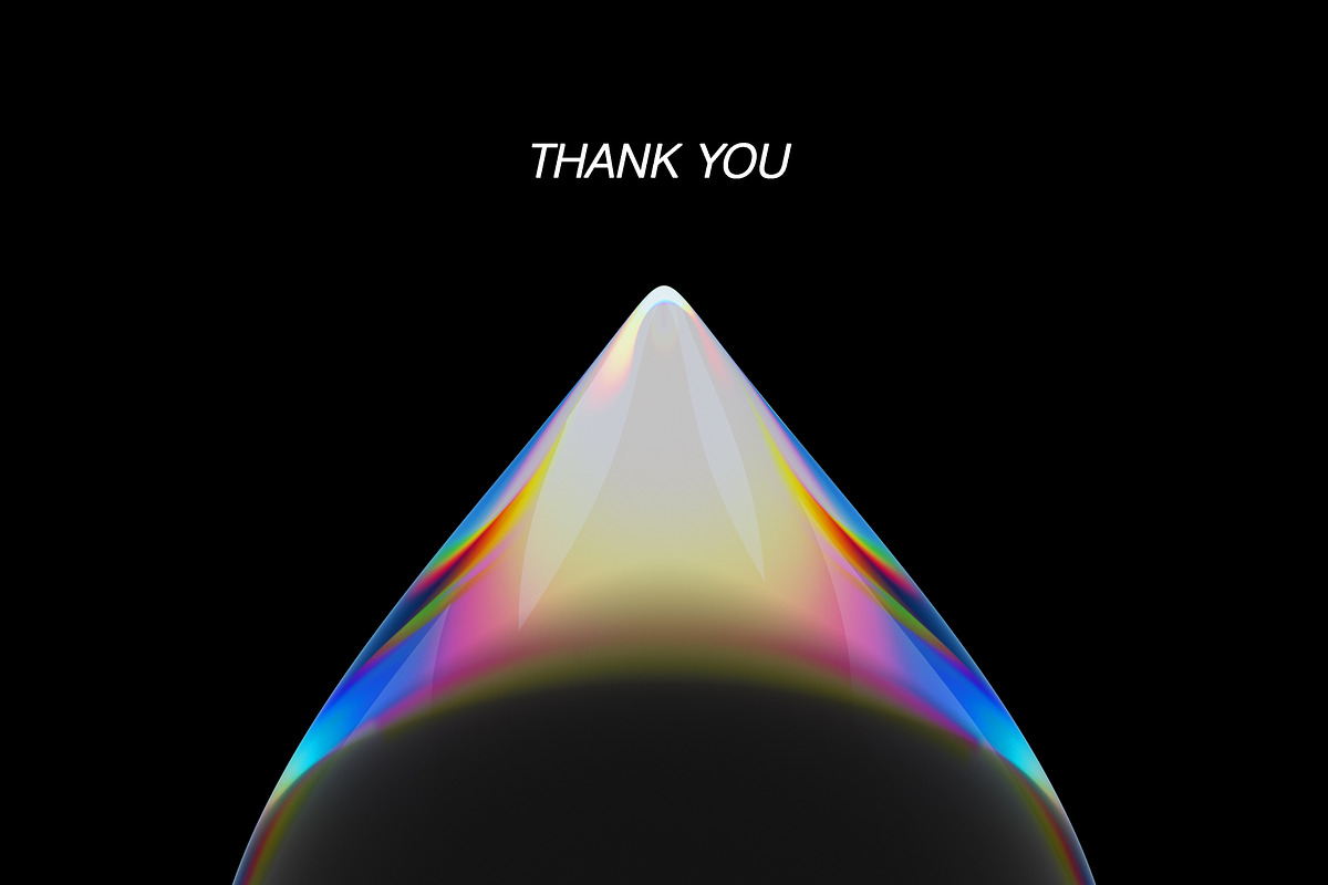 3D abstract dispersion glass, an Object Graphic by Polli Deeva (Photo 12 of 12)