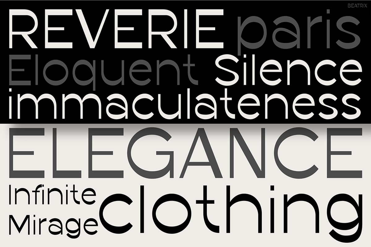 BEATRIX, a Font by Pinisi ART (Photo 7 of 10)