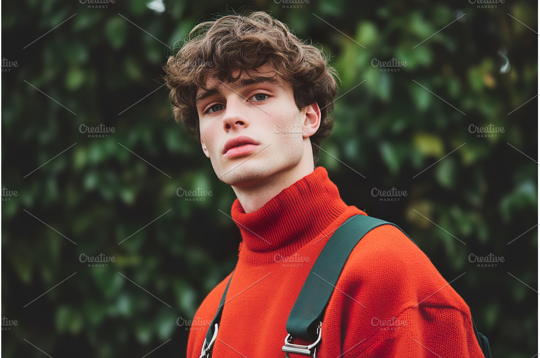 Portrait of a Young Adult with Curly, a Person Photo by Lermont51