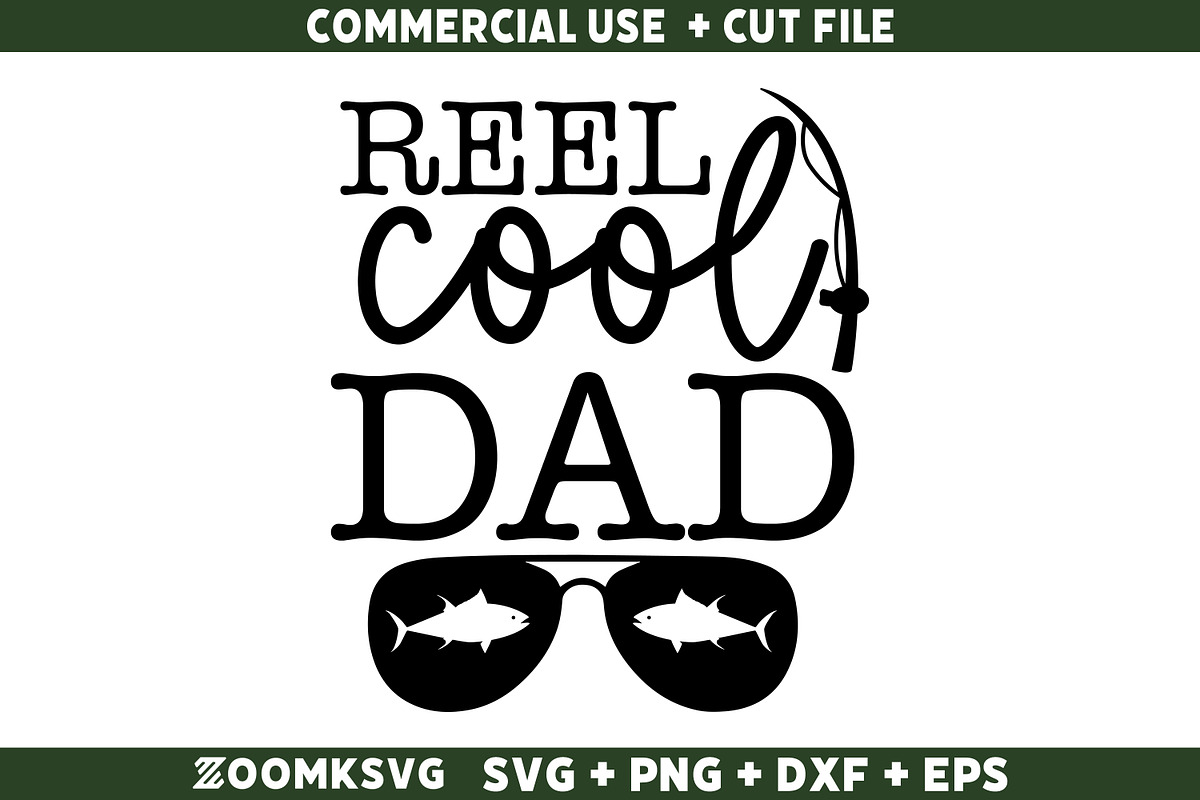 Fishing SVG Bundle 20 Designs, an Illustration by ZoomkSVG (Photo 32 of 41)