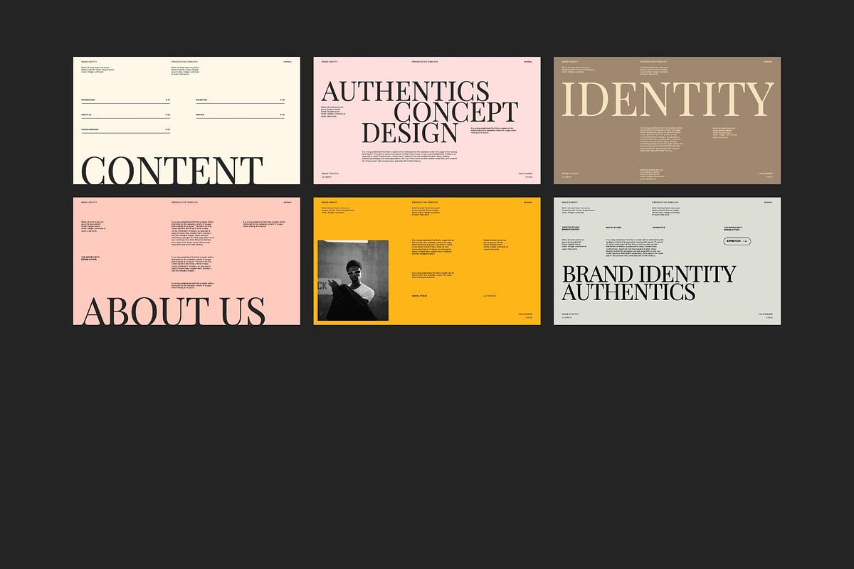 Roberto - Brand Identity PowerPoint, a Presentation Template by Creatorism (Photo 7 of 9)