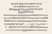 Cafespro Weekend Elegant Serif, a Serif Font by AmorfaType (Thumbnail 8 of 8)