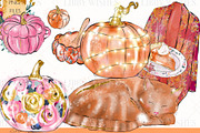 Cosy Fall Autumn Clipart, an Illustration by Libby Wishes (Thumbnail 6 of 8)