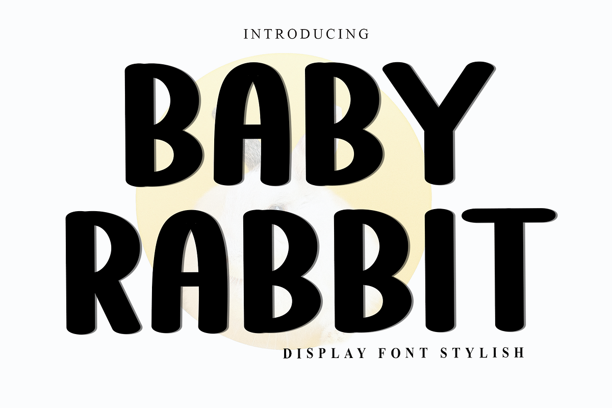 Baby Rabbit, a Script Font by FreshTypeINK (Photo 1 of 8)