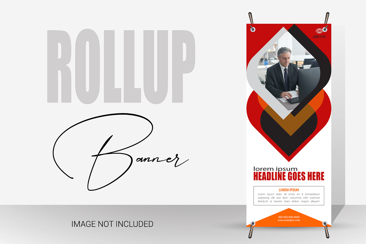 Business Roll-up Banner Bundle, a Poster Template by hkmonir (Photo 1 of 3)