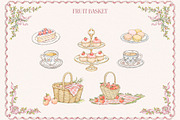 Teddy Bear Pink Watercolor Clipart, a Decorative Illustration by Ekaproeka (Thumbnail 7 of 8)