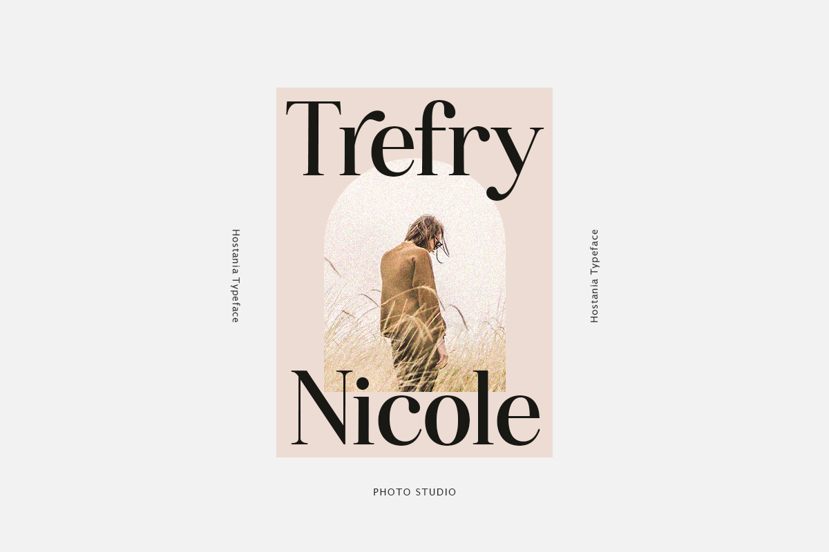 Hostania, a Serif Font by Attract Studio (Photo 11 of 12)