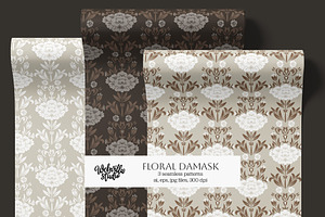Floral Damask Patterns
