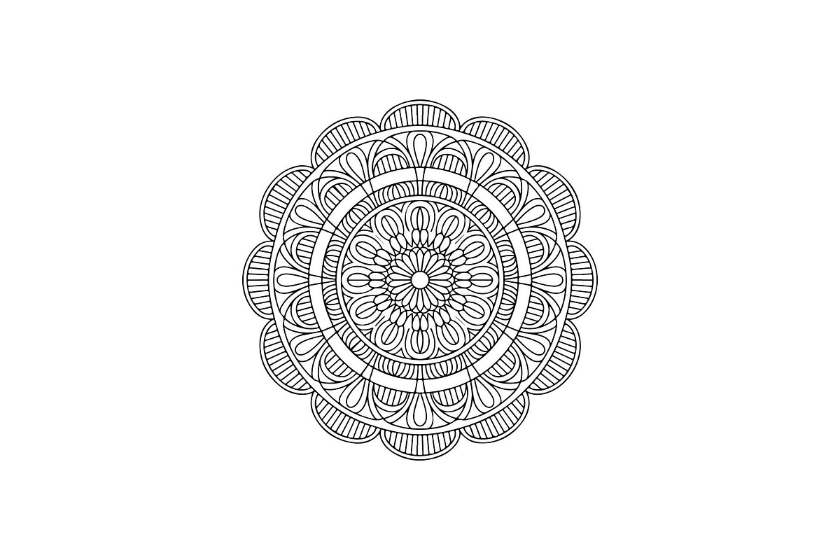 Black Mandala SVG Bundle, an Object Graphic by jahid234 (Photo 13 of 13)