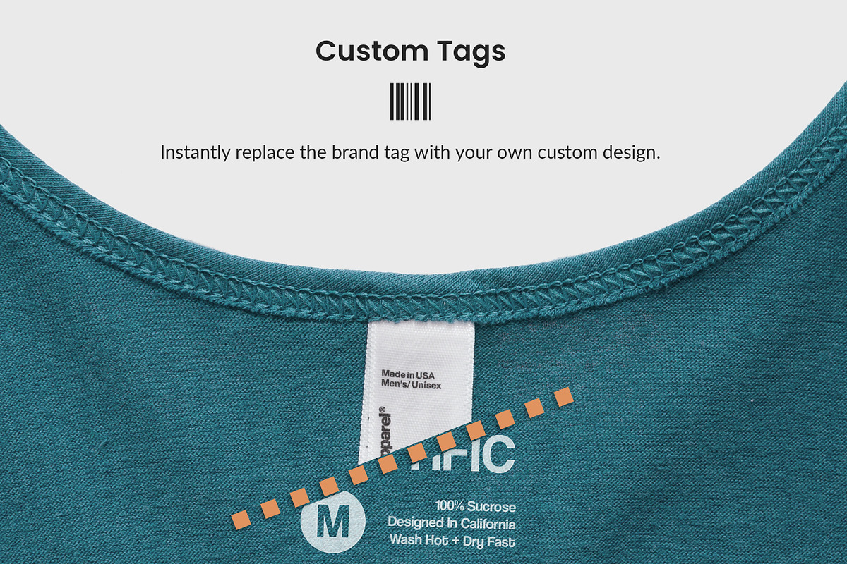 American Apparel TR301 Shirt Mockups, a Shirt Mockup by Photific (Photo 5 of 6)