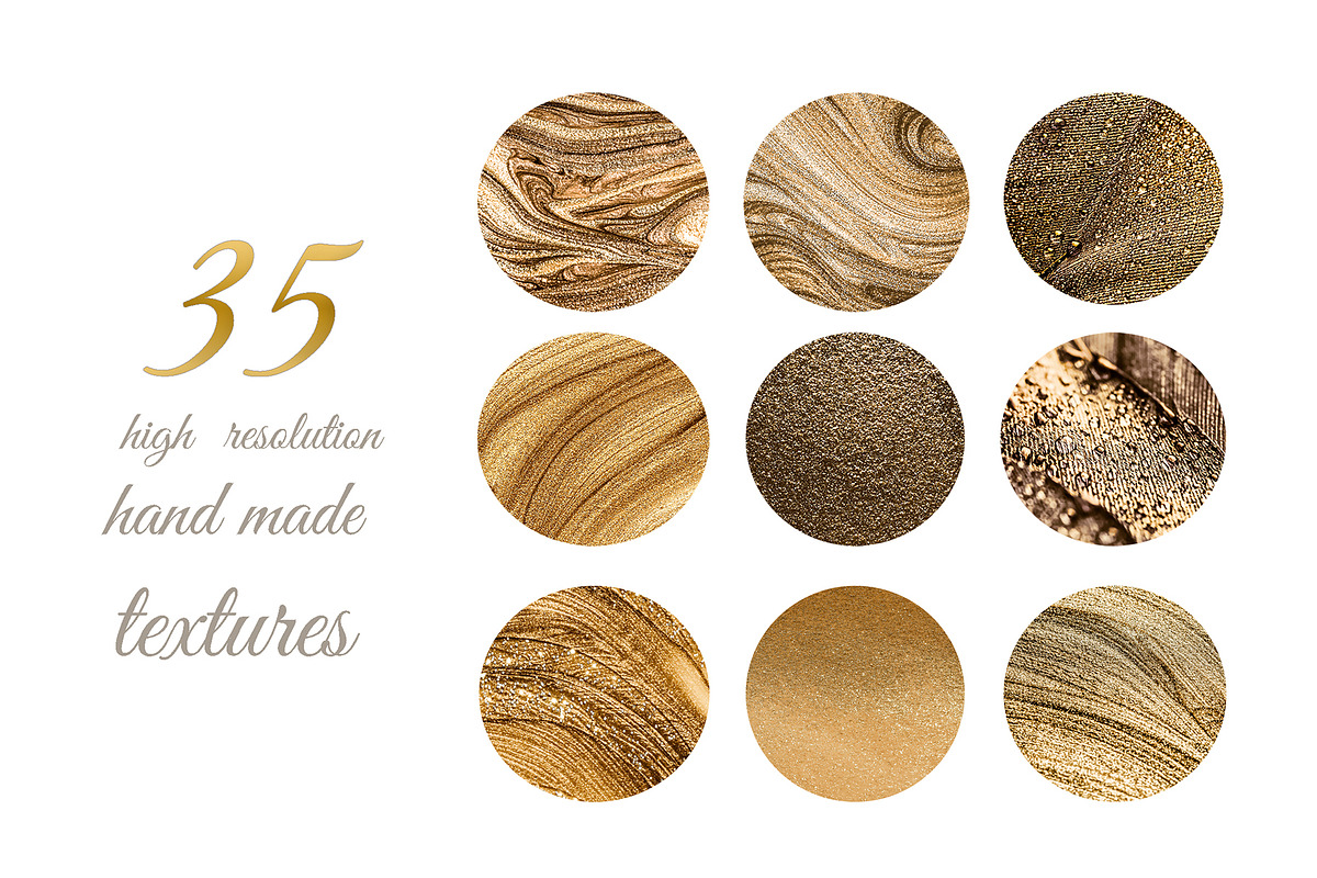 Golden glitter texture backgrounds, a Texture Graphic by Anntuan (Photo 3 of 14)