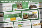 Agrinara - Livestock Keynote, a Presentation Template by SlideFactory (Thumbnail 1 of 4)
