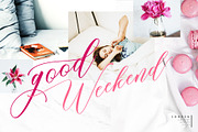 Correa Script-UPDATE, a Script Font by FadeLine Studio (Thumbnail 3 of 9)