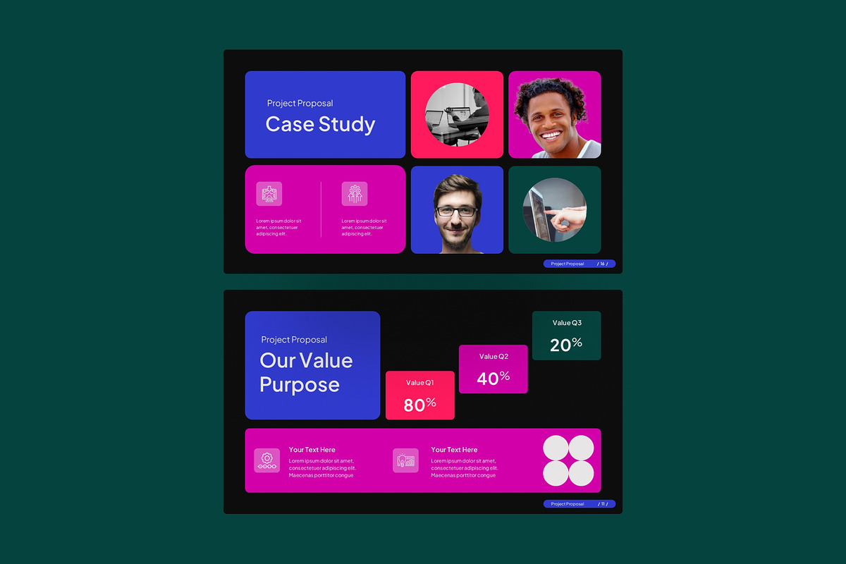 Project Proposal PowerPoint Template, a Presentation Template by Premast (Photo 4 of 5)