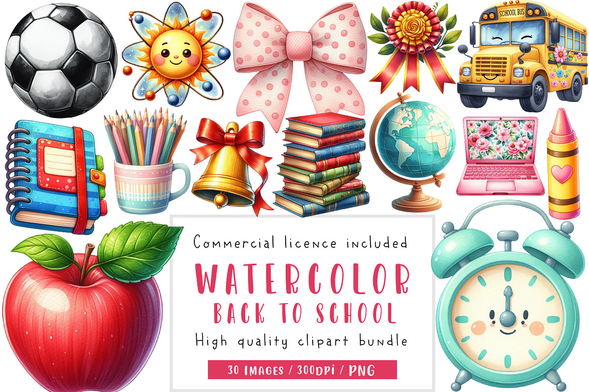 Cute Back to School Sublimation, an Illustration by CreationArt (Photo 1 of 5)