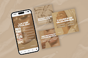 Skincare Bundle Canva Templates, a Design Template by Xenié Creative (Thumbnail 7 of 10)