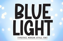 Blue Light | Script Font