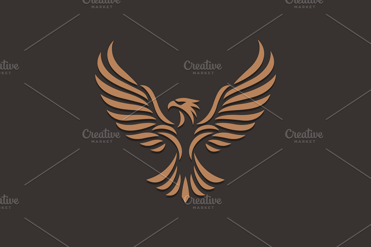 Free Business Eagle Logo Template to Edit Online, image size:1200x800